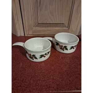 Magnificent THE CADES COLLECTION-"Citation" China- 2 Small Soup/souffle Bowls